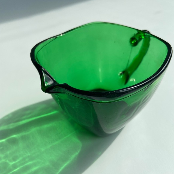 Green Sugar and Creamer - Picture 4 of 4